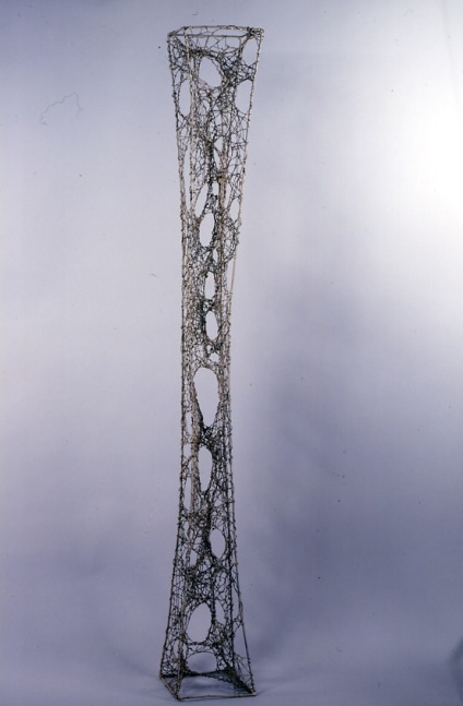 Lattice&amp;ndash;Sun,&amp;nbsp;circa 1960

Brazed copper wire

92 x 11 x 11 inches