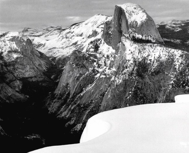 Half Dome in Winter, Yosemite, 1999

silver gelatin print, edition 7/49

Print: 20 x 24 inches

Matted: 29 x 36 inches