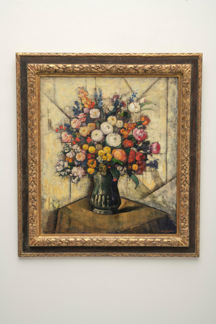 Ramo de Flores, circa 1937, oil on canvas 32 x 28 inches;  81.3 x 71.1 centimeters LSFA# 10002