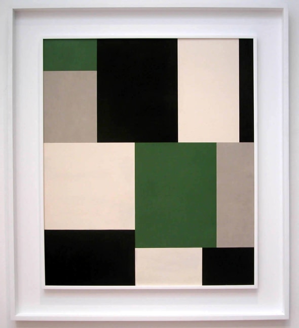 John McLaughlin

Untitled Geometric Composition, 1954

oil and casein on masonite

37 3/8 x 31 3/4 inches (94.9 x 80.6 cm)