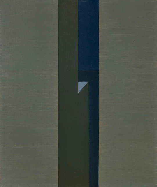 Helen Lundeberg (1908-1999) Untitled (Moonlight), 1961 oil on canvas 24 x 20 inches; 61 x 50.8 centimeters LSFA# 10494