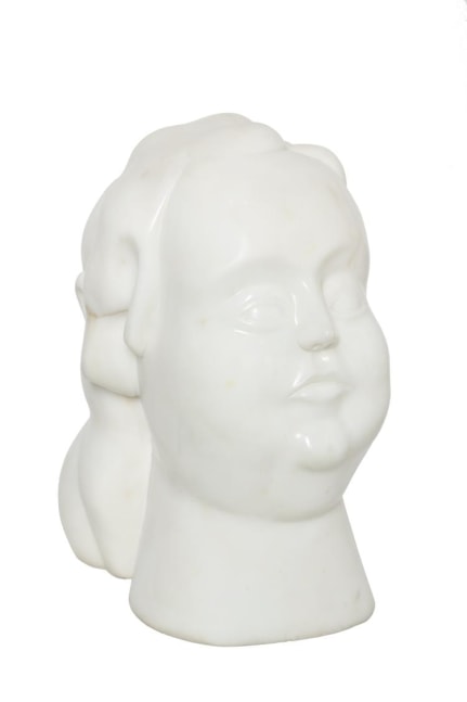 Fernando Botero

Head of a woman, 1975

White marble

Height: 15 inches

&amp;nbsp;