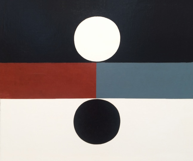 Both, 1959, oil on linen 20 x 24 inches;  50.8 x 61 centimeters LSFA# 13579