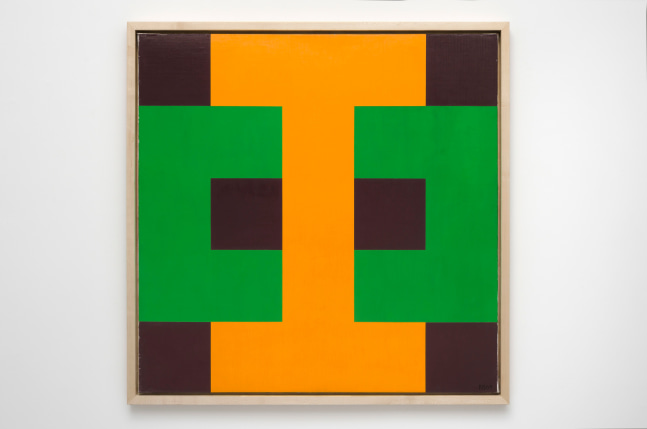 #45, 1964  oil on canvas 42 x 42 inches; 106.7 x 106.7 centimeters