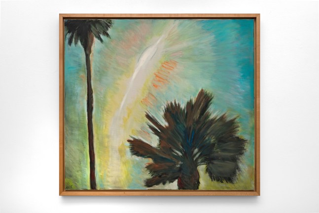 Frederick Wight (1902-1986) Tame Palms, March 1982  oil on canvas 36 x 40 inches;  91.4 x 101.6 centimeters LSFA# 01652