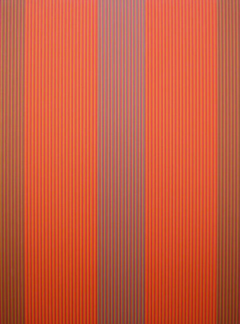 Karl Benjamin (1925-2012)

#22 (red, orange), 1979

oil on canvas

72 x 54 inches; 182.9 x 137.2 centimeters

LSFA# 10457