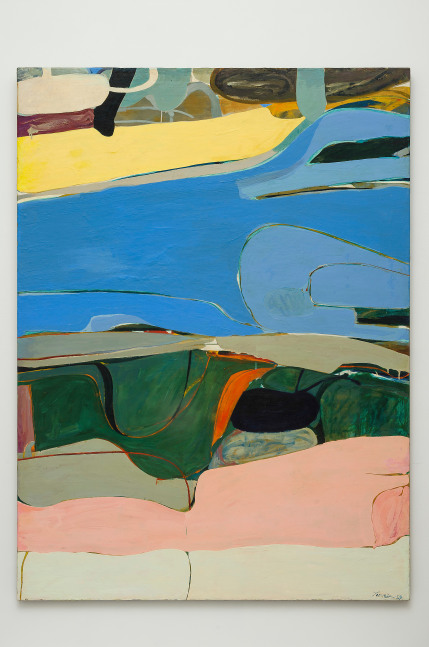 Hudson River Series, 1959     oil on canvas 79 1/2 x 58 1/2 inches;  201.9 x 148.6 centimeters LSFA# 11993