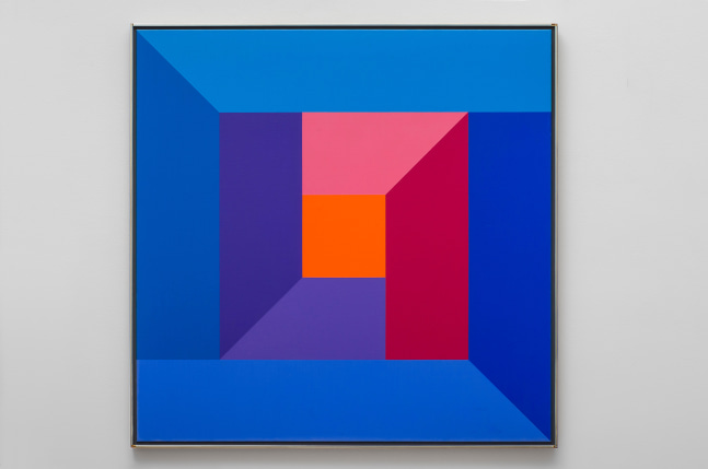 #7, 1974  oil on canvas 40 x 40 inches; 101.6 x 101.6 centimeters