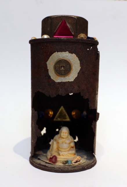 Untitled (Shrine), c. 1958

mixed media sculpture

3 x 5 3/4 inches; 7.6 x 14.6 centimeters

LSFA# 14247