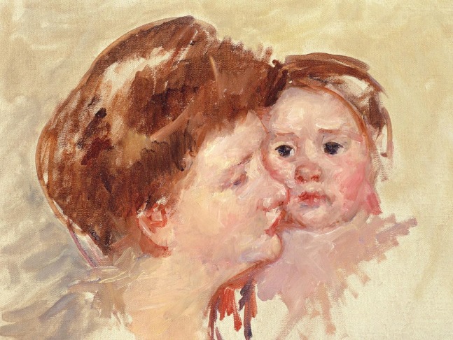 Mary Cassatt

Mother in Profile with Baby