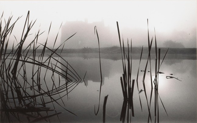 Michael Kenna

Boughton Castle-Oxfordshire, England, 1977

silver gelatin print

Image: 6 x 9 1/2 inches

Frame: 20 1/4 x 16 1/4 inches