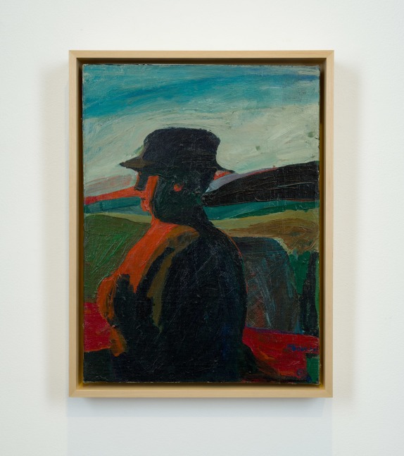 James Jarvaise (1924-2015) Man From Toledo, 1965 oil on canvas 16 x 12 inches; 40.6 x 30.5 centimeters LSFA# 16327