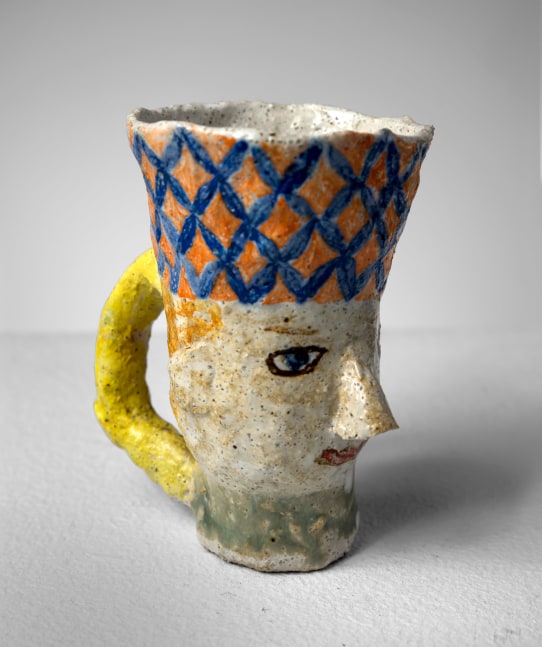 Magdalena Suarez Frimkess (b. 1929)
Small Figural Vase, 2000&amp;nbsp;&amp;nbsp;
glazed ceramic

3 5/8 x 3 3/8 inches

LSFA #15221