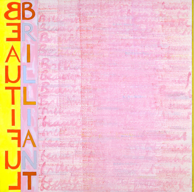 Jeremy Gilbert-Rolfe Blasphemy, 1989 oil and vinyl on linen 45 x 45 inches; 143.5 x 143.5 centimeters LSFA# 13591