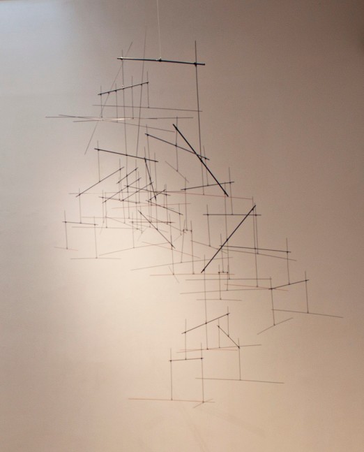 Linienschiff 19:08, 2014     stainless steel with powder coating 85 x 37 x 59 inches;  216 x 94 x 150 centimeters LSFA# 13272