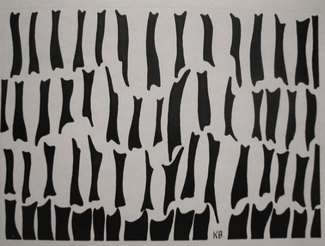 Floating Forms, 1955&amp;nbsp;&amp;nbsp;&amp;nbsp;&amp;nbsp;&amp;nbsp;&amp;nbsp;&amp;nbsp;&amp;nbsp;&amp;nbsp;&amp;nbsp; &amp;nbsp;&amp;nbsp;&amp;nbsp;&amp;nbsp;&amp;nbsp;&amp;nbsp;&amp;nbsp;&amp;nbsp;&amp;nbsp;&amp;nbsp;&amp;nbsp;

India ink on paper

8 3/4 x 11 1/4 inches