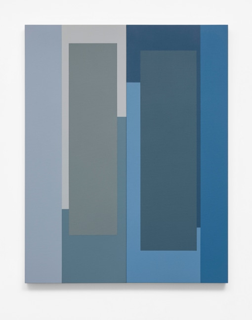 Richard Wilson (b. 1944) Remote Sound, 2022  acrylic on canvas 35 x 27 1/2 inches;  88.9 x 69.8 centimeters LSFA# 16005