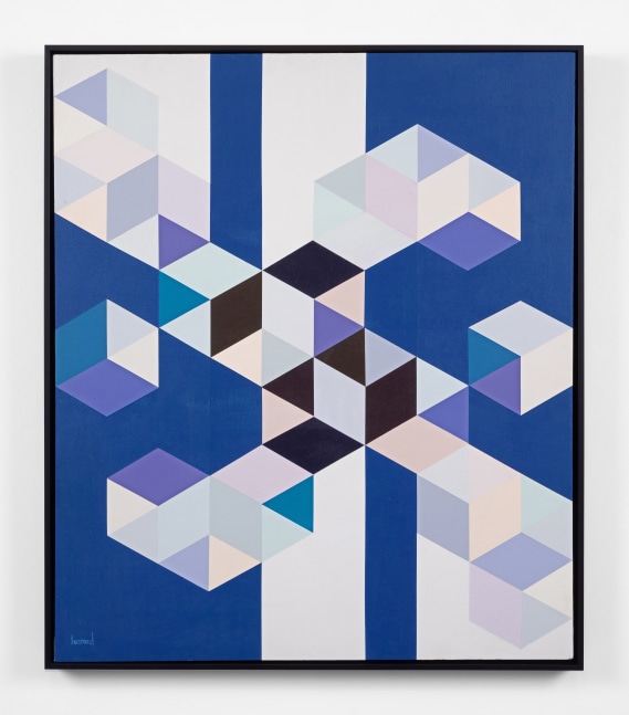 Mark Leonard (b. 1954)
Children's Games #2, 1974 
acrylic on canvas
42 x 36 inches;  106.7 x 91.4 centimeters
LSFA# 16310 