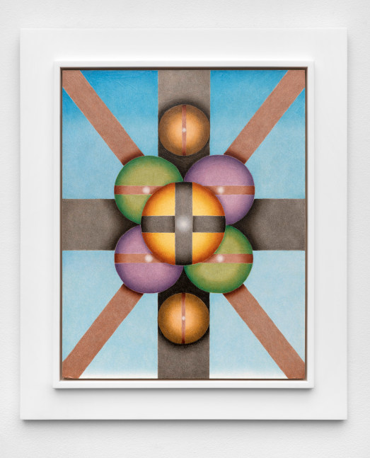 Still Life V, July, 2020, gouache and synthetic resin on panel 18 x 14 inches; 45.7 x 35.6 centimeters LSFA# 14679