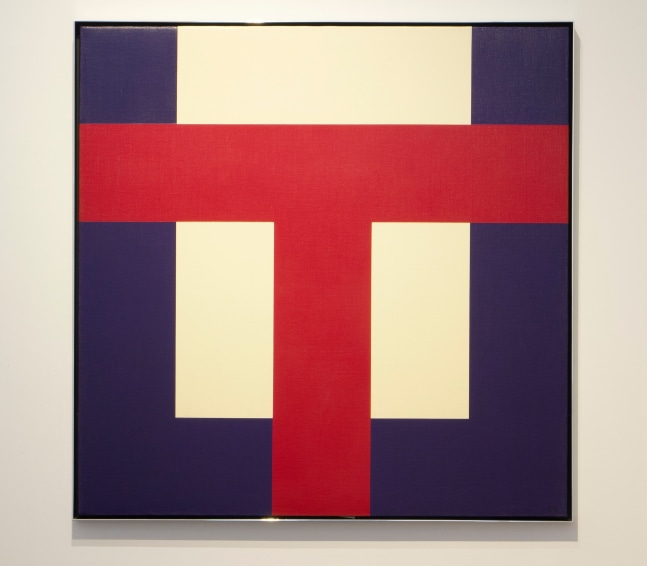 #40, 1965 oil on canvas 42 x 42 inches; 106.7 x 106.7 centimeters LSFA# 10797