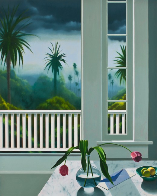 Untitled (Balcony), 2011     oil on canvas 60 x 48 inches;  152.4 x 122 centimeters LSFA# 12365