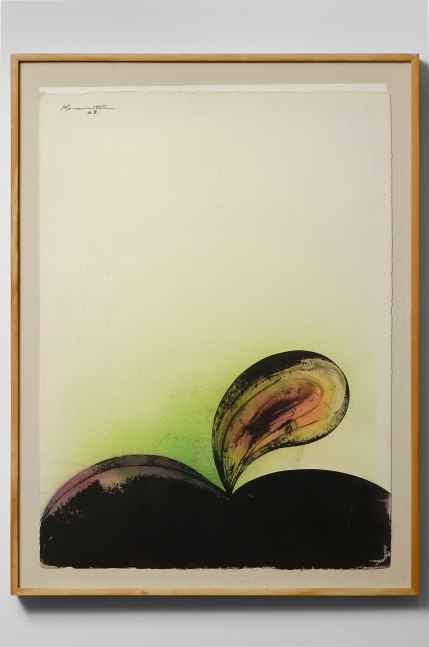 Morning Series #16, 1968 watercolor and sumi ink on paper 30 1/2 x 22 1/2 inches; 77.5 x 57.2 centimeters LSFA# 13763