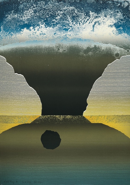 Tenth Wave, 1972   lithograph on Rives, Artist Proof A 41 1/2 x 29 1/2 inches;  105.4 x 74.9 centimeters LSFA# 12678