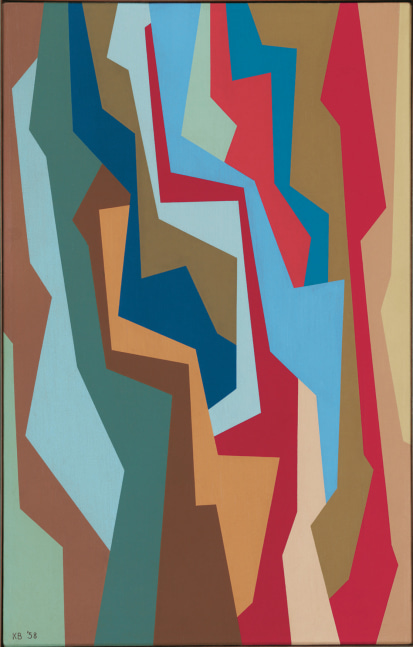 I.F. (Interlocking Forms), 1958

oil on canvas

22 x 14 inches; 55.9 x 35.6 centimeters