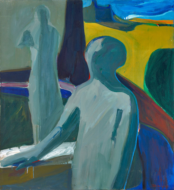 Untitled (Man in the Room Series), 1963     oil on canvas 39 x 36 inches;  99 x 91.4 centimeters LSFA# 12002