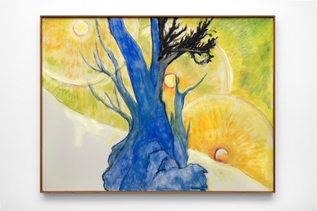 Frederick Wight (1902-1986) Bristlecone Pine, 1983  oil on canvas 36 x 48 inches;  91.4 x 121.9 centimeters LSFA# 10646
