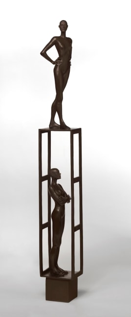 Cecilia Z. Miguez (b. 1955) Estructura 3, 2019 bronze 38 x 5 1/2 x 5 inches; 96.5 x 14 x 12.7 centimeters LSFA# 14287