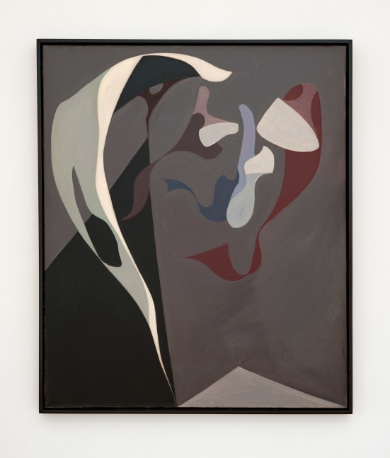 Lorser Feitelson (1898-1978)
Magical Forms, 1947&amp;nbsp;
oil on canvas
36 x 30 inches; 91.4 x 76.2 centimeters
LSFA# 01489&amp;nbsp;