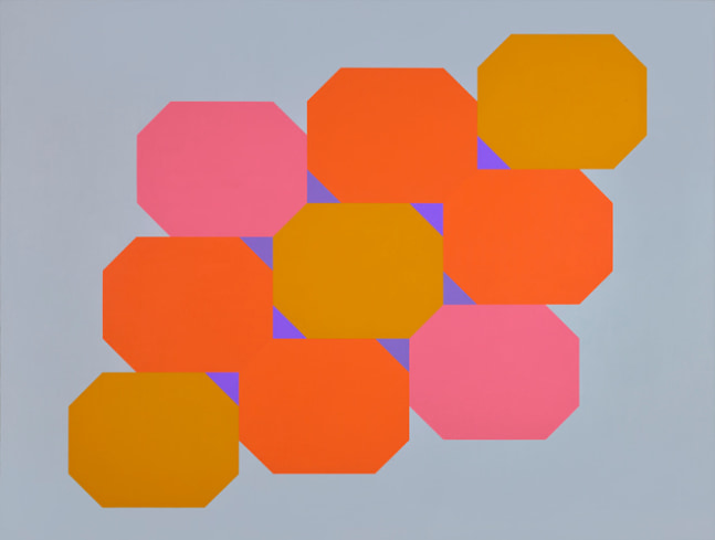 #12, 1978  oil on canvas 48 x 63 inches; 121.9 x 160 centimeters