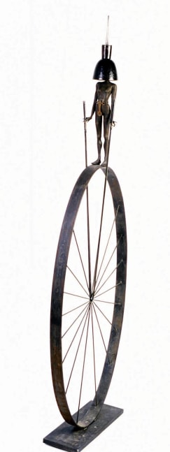 Magic Wheel, 2004

bronze, wood and iron

65 x 24 x 6 inches; 165.1 x 61 x 15.2 cm&amp;nbsp;&amp;nbsp;&amp;nbsp;