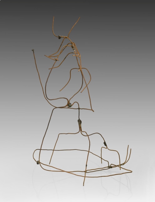 Claire Falkenstein (1908-1997)

First Leda (Model for Leda and the Swan), Paris, 1950

iron wire

14 x 13 x 9 inches&amp;nbsp;&amp;nbsp;&amp;nbsp;&amp;nbsp;&amp;nbsp;&amp;nbsp;&amp;nbsp;&amp;nbsp;&amp;nbsp;&amp;nbsp;&amp;nbsp;&amp;nbsp;&amp;nbsp;&amp;nbsp;&amp;nbsp;&amp;nbsp;&amp;nbsp;