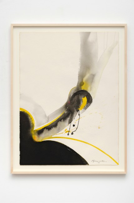 Untitled, 1969, sumi ink and watercolor on paper 33 1/2 x 25 5/8 inches;  85.1 x 65.1 centimeters LSFA# 13974