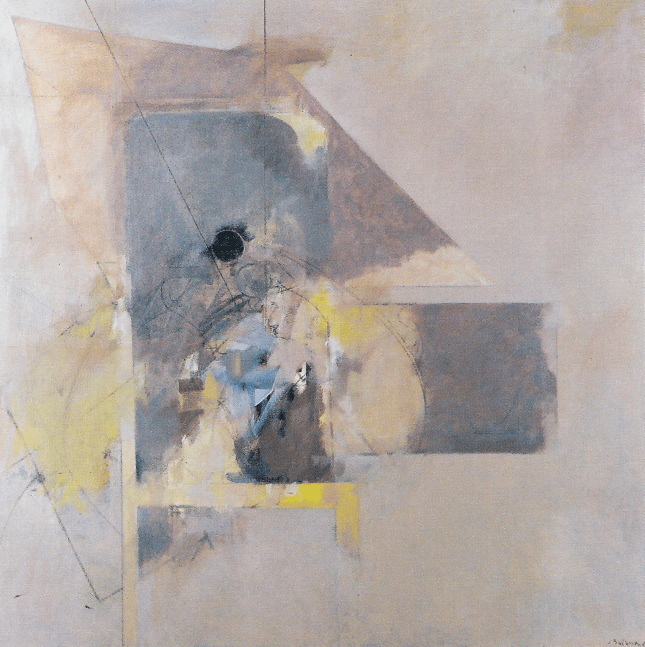 Lin&amp;eacute;aire,&amp;nbsp;1985

oil on canvas

47 1/4 x 47 1/4 inches; 120 x 120 centimeters