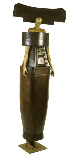Anticipation-The Secret Scroll, 2004

bronze and wood

82 x 32 x 22 inches; 208.3 x 81.3 x 55.9 cm