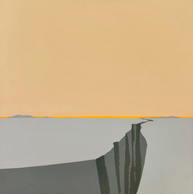Helen Lundeberg (1908-1999)
Untitled (Cleft), 1975
acrylic on canvas
16 x 16 inches; 40.6 x 40.6 centimeters

LSFA# 11283