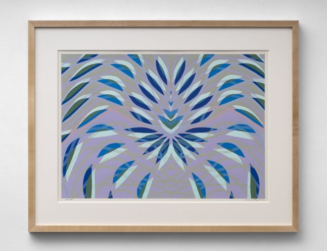 Kymber Holt (b. 1960)
Radiate, 2023&amp;nbsp;
flashe on paper
18 3/4 x 25 1/2 inches;&amp;nbsp;&amp;nbsp;47.6 x 64.8 centimeters
LSFA# 16172&amp;nbsp;