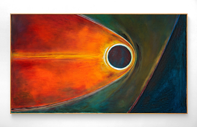 Sky Event, 1969, oil on canvas 42 x 75 inches;  106.7 x 190.5 centimeters LSFA# 10665