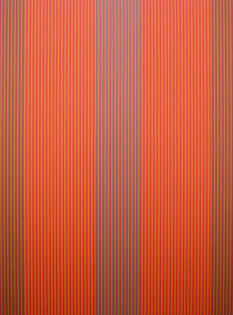 Karl Benjamin (1925-2012)
#22 (red, orange), 1979

oil on canvas
72 x 54 inches; 182.9 x 137.2 centimeters

LSFA# 10457