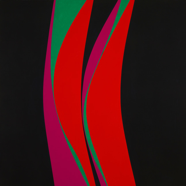 Untitled (February 4), 1967 oil on canvas 60 x 60 inches; 152.4 x 152.4 centimeters ​LSFA #1364