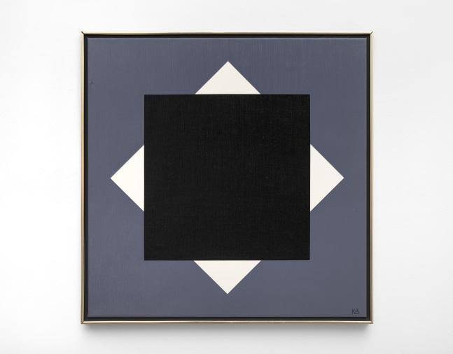 Karl Benjamin&amp;nbsp;(1925-2012)&amp;nbsp;
#46, 1965
oil on canvas
25 x 25 inches; 63.5 x 63.5 centimeters
LSFA# 1270