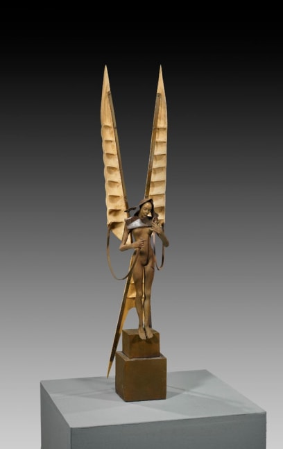 Catching the Winds I, 2011

bronze, wood, &amp;amp; mixed media

26 1/2 x 6 x 8 inches; 67.3 x 15.2 x 20.3 centimeters

LSFA# 11864