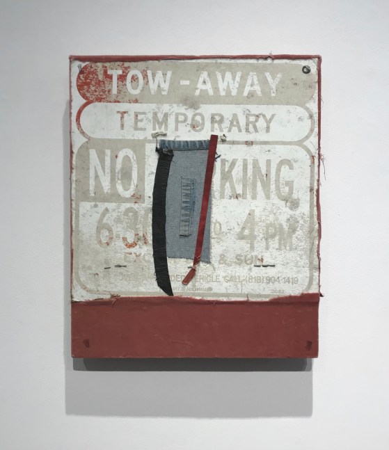 Temporary No King, 1998 mixed media assemblage 22 x 18 1/2 x 3 inches; 55.9 x 47 x 7.6 centimeters LSFA# 12407