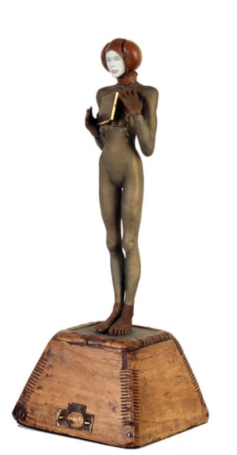 Cecilia Z. Miguez

Secrets, 2006

patinated bronze, wood, glass

16.5 x 6.25 x 6.25 inches