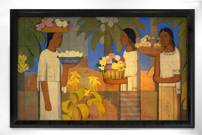 Alfredo Ramos Martinez (1871-1946)&amp;nbsp;

Mural Study (Vendedoras de Flores), c. 1936

tempera on paper
57 x 91 inches; 144.8 x 231.1 centimeters

LSFA# 14823