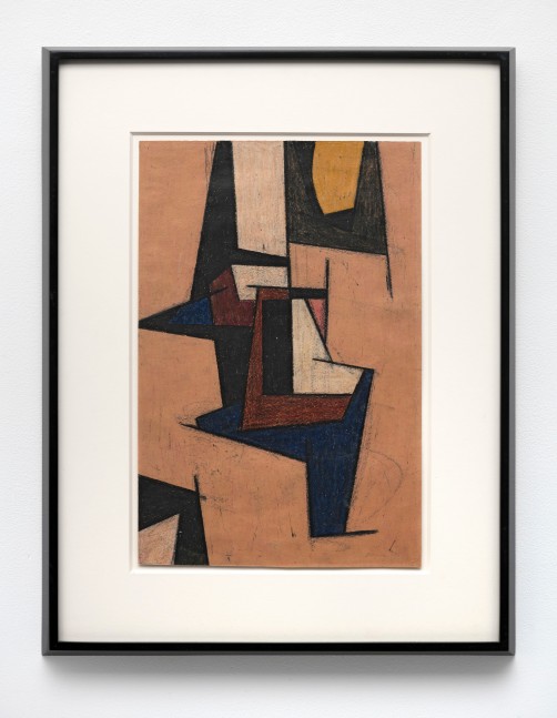 Karl Benjamin (1925-2012)

Abstract Composition, circa 1957

pastel and crayon on paper

17 x 12 inches; 43.2 x 30.5 centimeters

LSFA# 13200