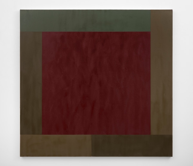 Dark Red Center, 1979  oil on canvas  60 x 62 inches  152.4 x 157.5 centimeters  LSFA# 13410
